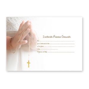 INVITACIÓN COMUNIÓN